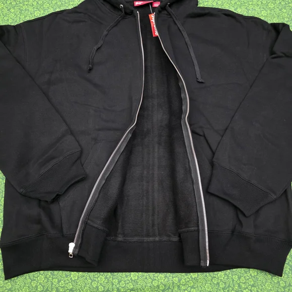 Men's Black Hoodie Sweater - Picture 4 of 6